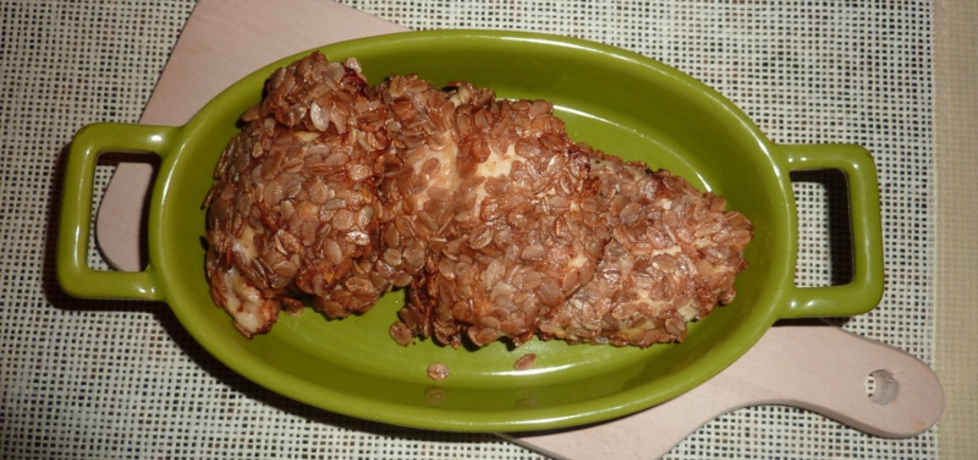Filet drobiowy w płatkach żytnich (autor: aisoglam)