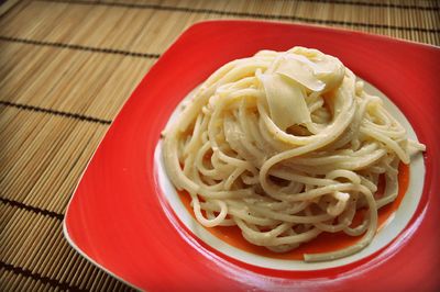 Maślane spaghetti w 15 minut