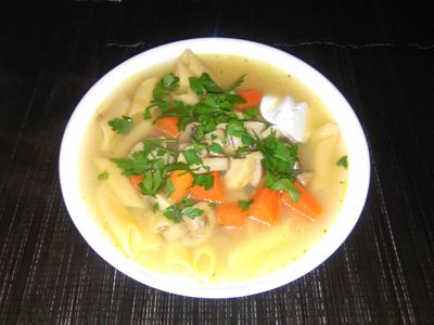 Zupa pieczarkowa