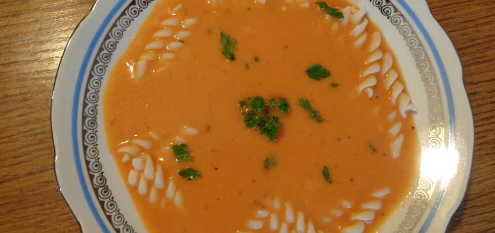 Kremowa zupa z pieczonych pomidorów (autor: justyna92 ...