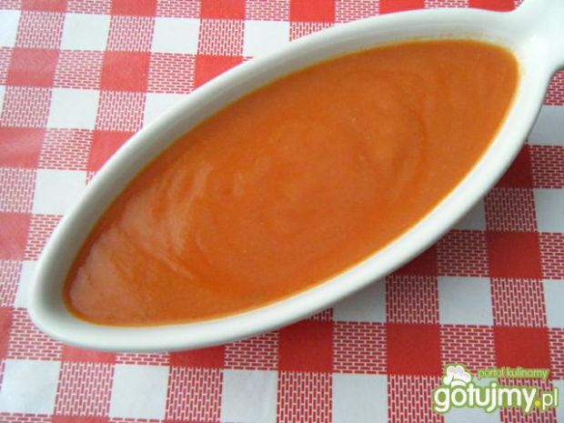 Przepis  sos pomidorowy ostry przepis