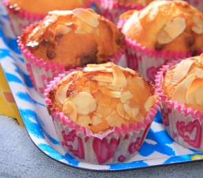 Muffinki z białą czekoladą  prosty przepis i składniki