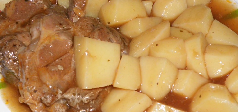 Karkówka w sosie duszona z ziemniakami (autor: habibi ...