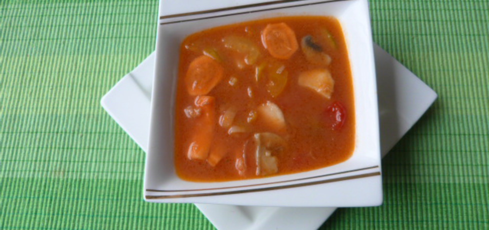 Zupa pomidorowa z pieczarkami (autor: ikrakowianka ...