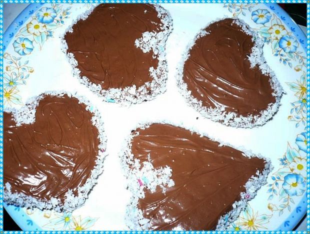 Przepis  ciasteczka kakaowe z czekoladą przepis