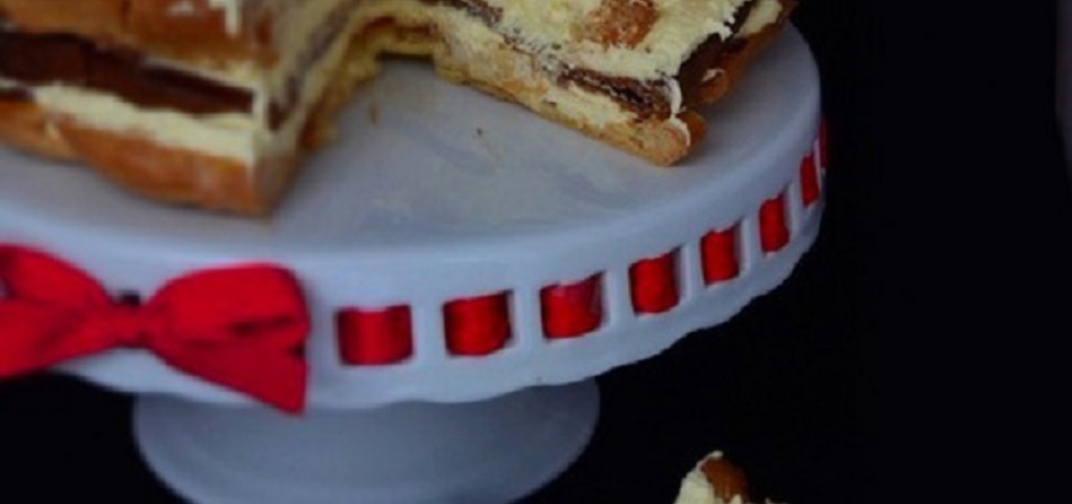 Tort karpatka z nutellą (autor: leonowie)