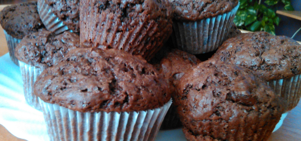 Bardzo czekoladowe muffiny (autor: wieslawa1)