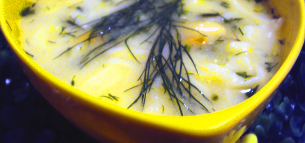 Zupa koperkowa z lanymi kluskami (autor: przejs)