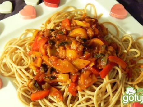 Przepis  wegańskie spaghetti przepis