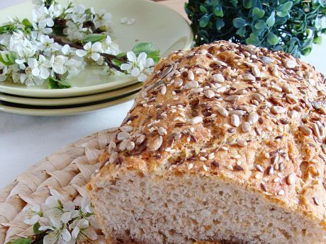 Przepis  chleb pszenny na zakwasie z ziarnami przepis