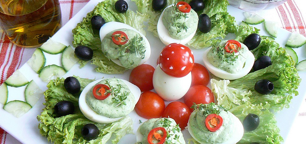 Jajka z jogurtem na zielono (autor: mysza75)