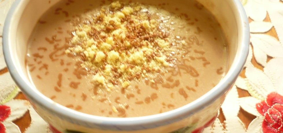 Zupa czekoladowa z biszkoptami (autor: czekoladkam ...
