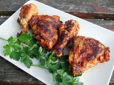 Ognisty kurczak z grilla