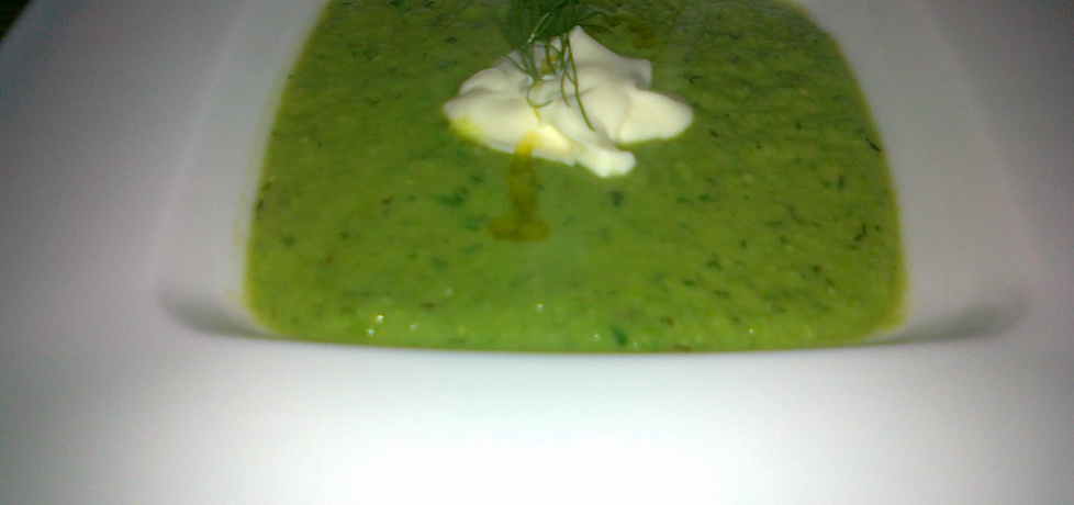 Zupa krem z zielonego groszku (autor: quatro)