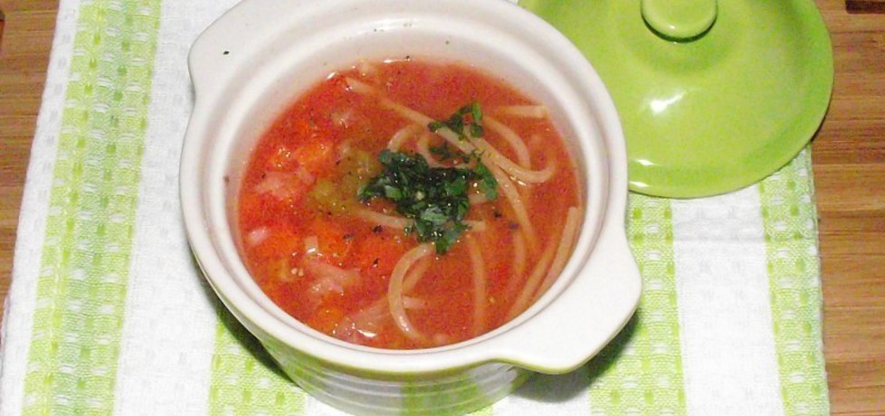 Zupa pomidorowa z kapustą pekińską (autor: konczi ...