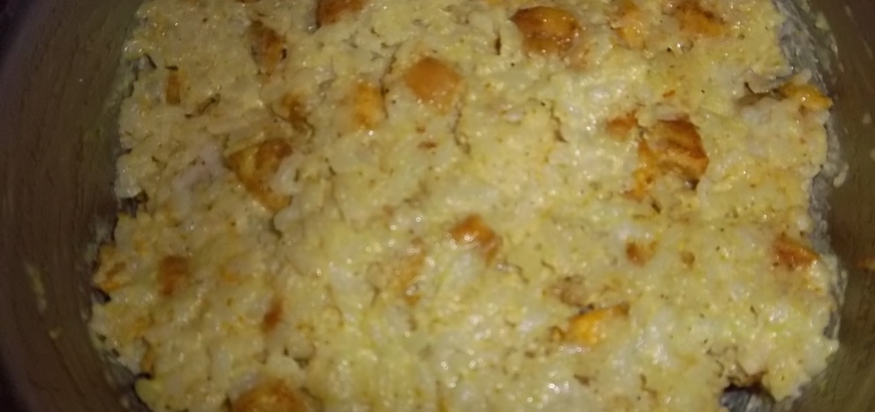 Sałatka curry ryż i indyk (autor: safcia)