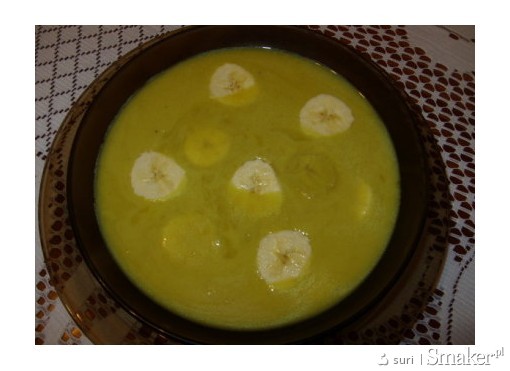 Zupa kremowa z bananów