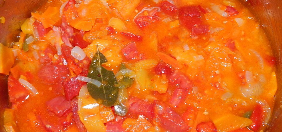 Peperonata z marchewką i dynią hokkaido (autor: habibi ...