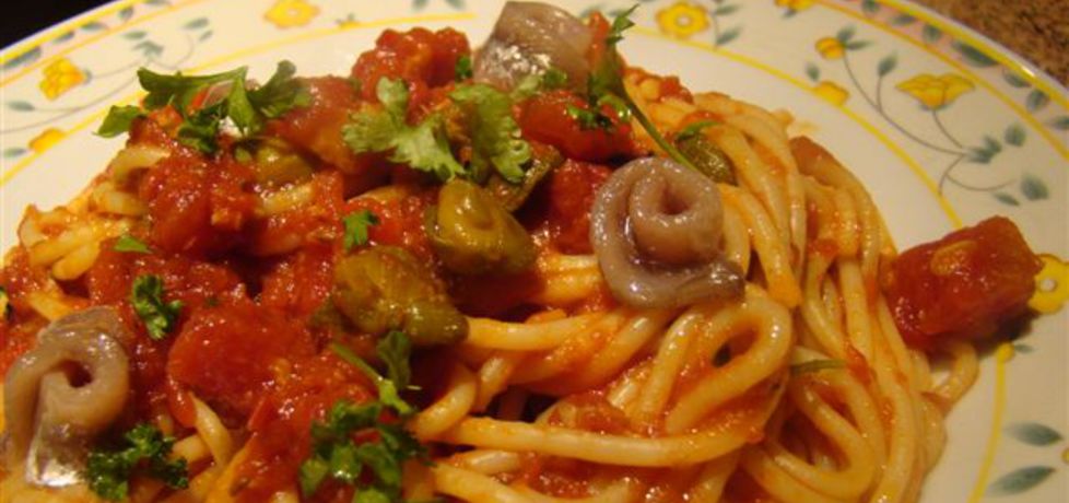 Spaghetti puttanesca (autor: bernika)