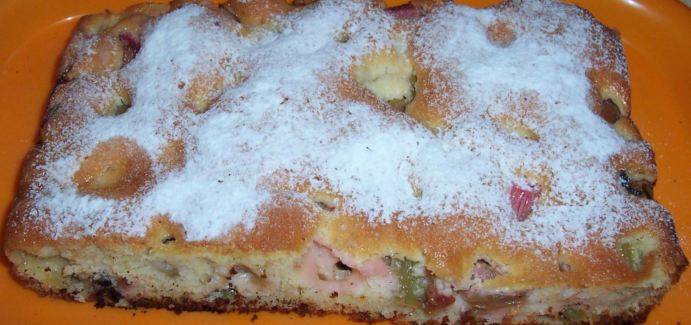 Ciasto z rabarbarem (autor: pestka)