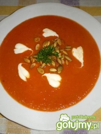 Przepis  zupa dyniowo-pomidorowa przepis