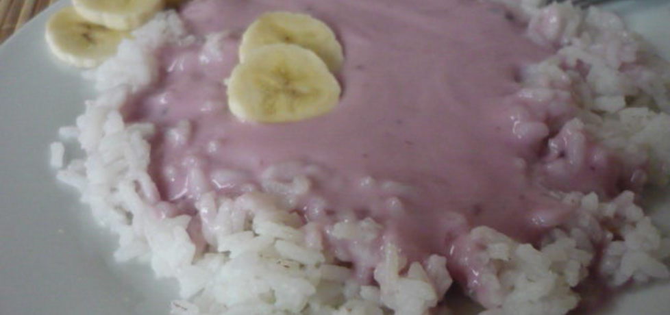 Ryż z jogurtem i bananami (autor: sunnymood)