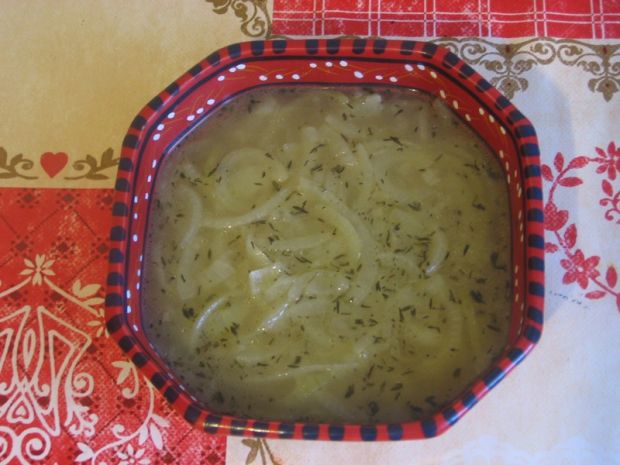 Przepis  smaczna zupa cebulowa przepis