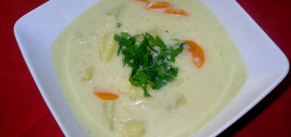 Lekka zupa z ryżem (autor: mysiunia)