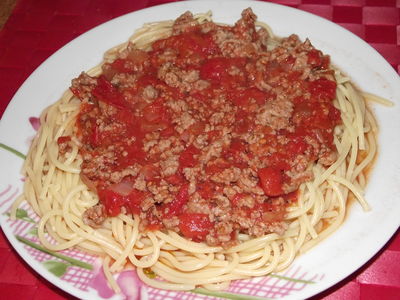 Włoskie spaghetti