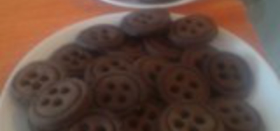 Ciasteczka czekoladowe guziki (autor: natkapietruszkioppl ...