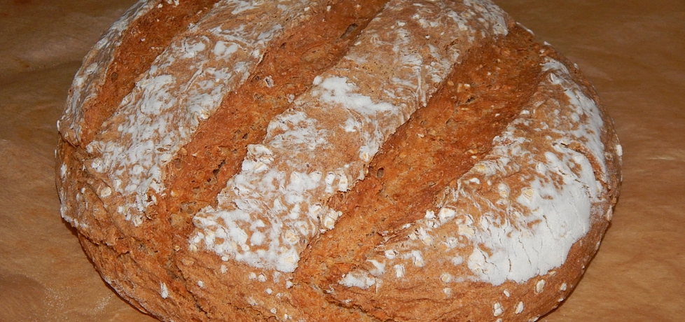 Chleb pszenno-owsiany z kefirem