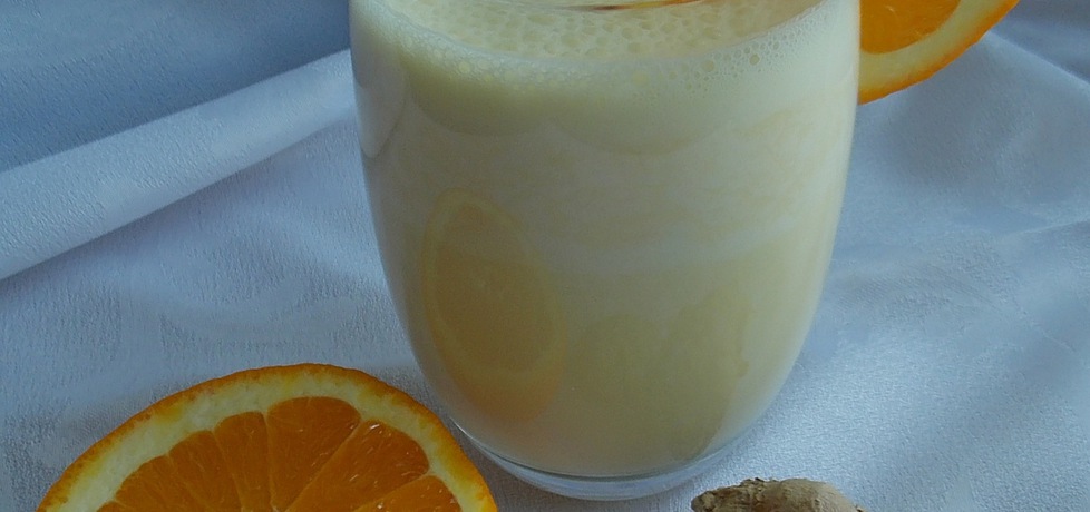 Koktajl z pomarańczy i imbiru (autor: mniam)