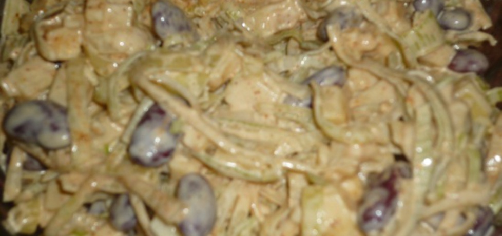 Pikantna sałatka serowa (autor: wafelek2601)