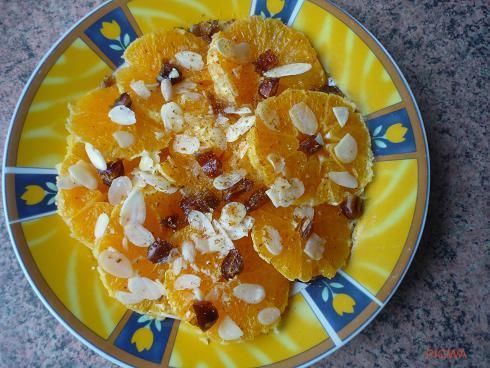 Przepis  marokańska sałatka pomarańczowa przepis