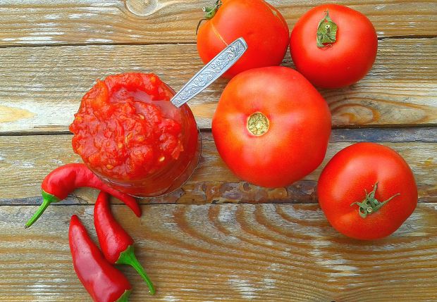 Przepis  ostry sos pomidorowy przepis