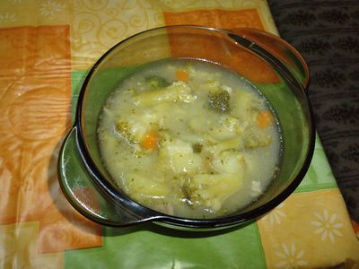 Zupa brokułowo