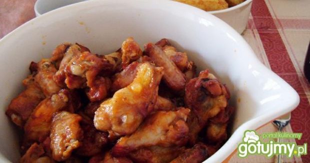 Przepis  kawałki kurczaka w miodzie i chilli przepis