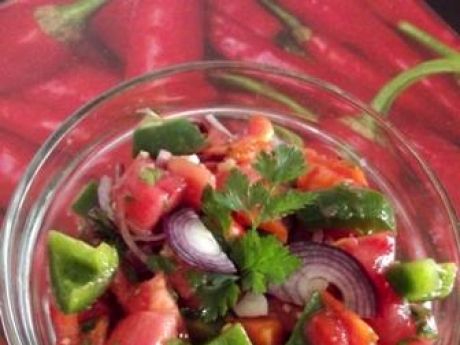 Przepis  marokańska sałatka pomidorowa przepis