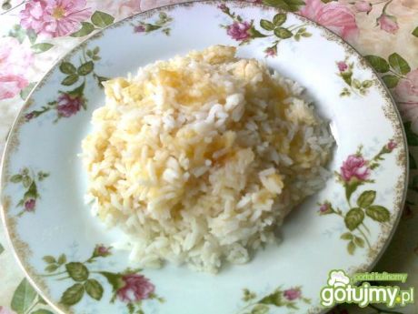 Przepis  ryż zapiekany z powidłami przepis