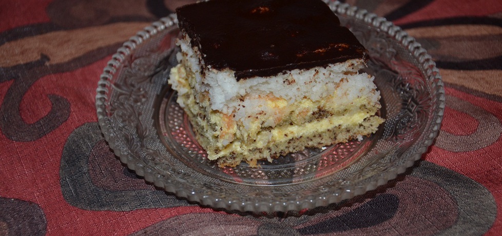 Ciasto czekoladowe z bezą kokosową (autor: patryska76 ...