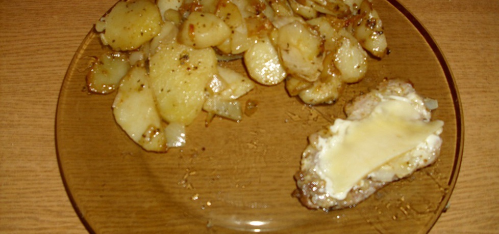 Pieczony schab z ziemniakami (autor: aniolek2)