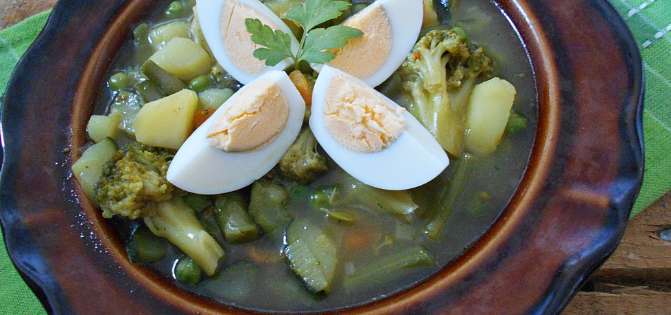 Zielona zupa z jajkami (autor: beatris)