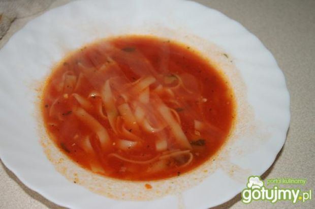 Przepis  zupa pomidorowa wg meli przepis
