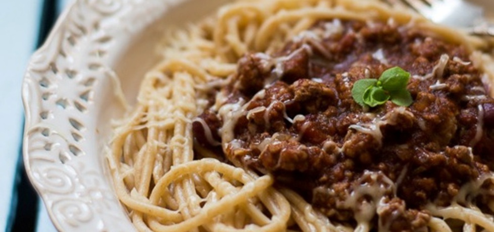 Makaron spaghetti z mielonym (autor: bernadettap ...