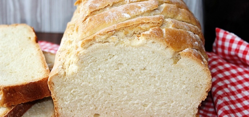 Prosty chleb pszenny na drożdżach (z długą świeżością i chrupiącą ...