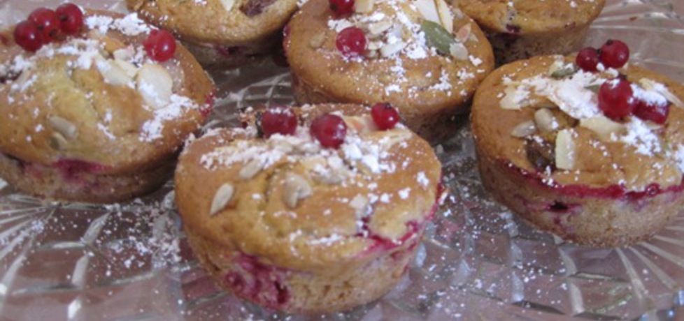 Muffinki jogurtowe z czerwonymi z porzeczkami (autor: jolantaps ...