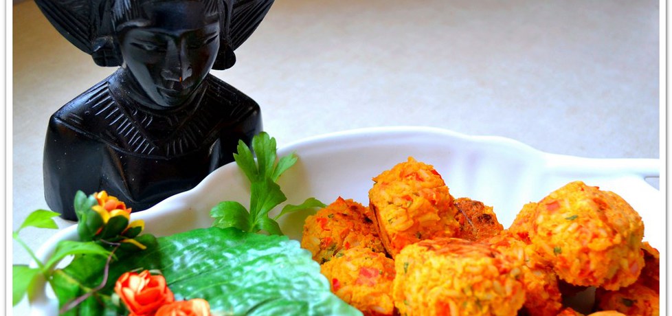 Hinduskie kulki ryżowe z cieciorką. (autor: christopher ...