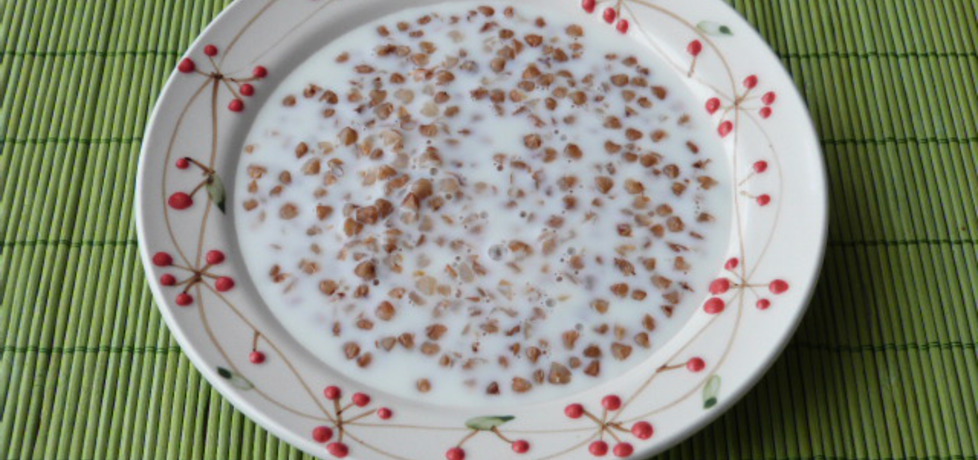Zupa mleczna z kaszą gryczaną (autor: renatazet)