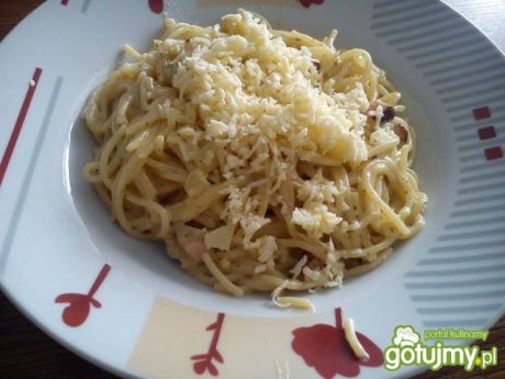 Przepis  spaghetti carbonara przepis