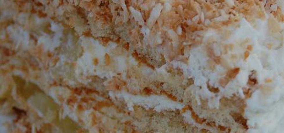 Tort pinacolada (autor: aleksandraolcia)